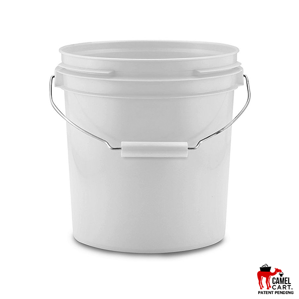 White 1 Gallon Bucket