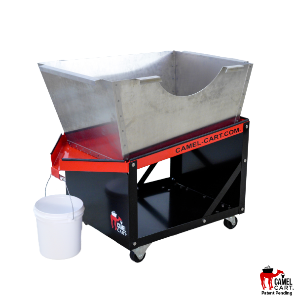 The Standard Camel Cart with HAAS Chip Bin