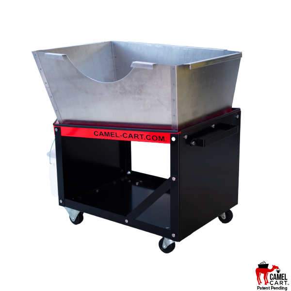 The Standard Camel Cart with HAAS Chip Bin